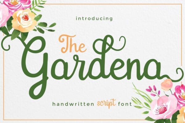 Gardena Luxury Typeface